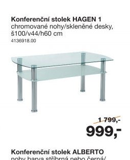 Konferenční stolek HAGEN 1