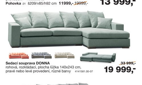 Sedací souprava DONNA
