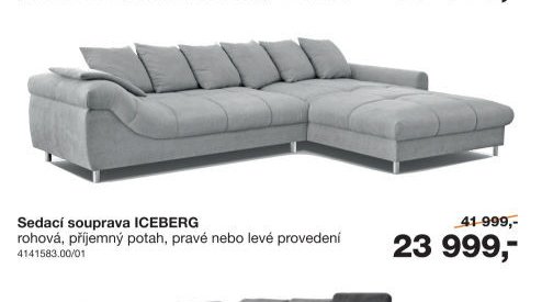 Sedací souprava ICEBERG