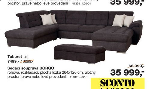 Sedací souprava BORGO