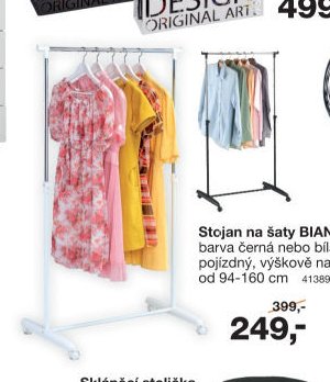 Stojan na šaty BIANCHI