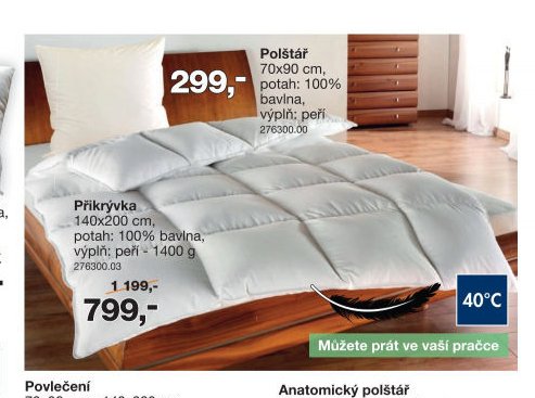 Polštář a přikrývka