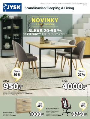 akční leták Jysk 2.9.2021-15.9.2021