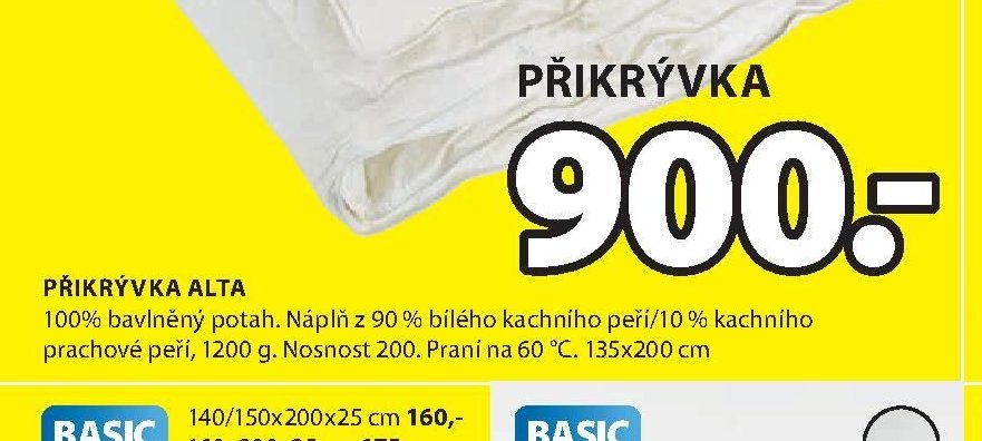 PŘIKRÝVKA ALTA