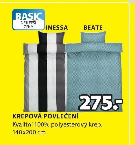 KREPOVÉ POVLEČENÍ (INESSA, BEATE)