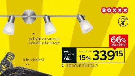 2 BODOVÉ SVÍTIDLO
