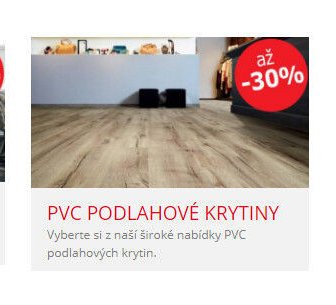 PVC podlahové krytiny