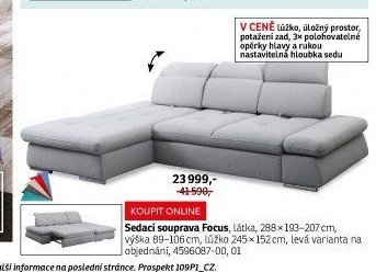 Sedací souprava Focus