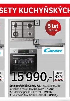 Set spotřebičů Candy AS