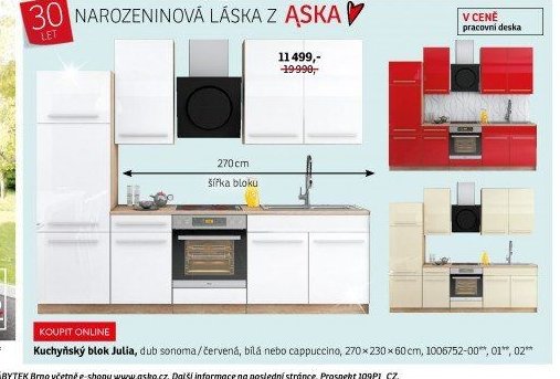 Kuchyňský blok Julia