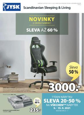 akční leták Jysk 9.9.2021-22.9.2021