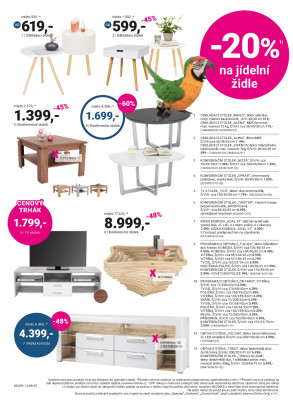 akční leták Möbelix 13.9.2021-26.9.2021