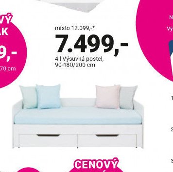 Výsuvná postel