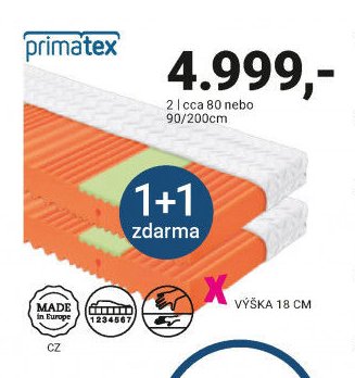 Matrace PRIMATEX 2
