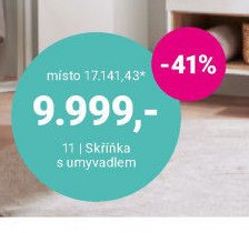 11 | Skříňka s umyvadlem