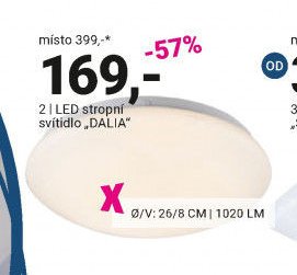 LED stropní svítidlo „DALIA“