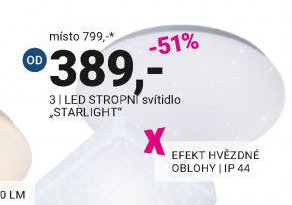 LED STROPNÍ svítidlo „STARLIGHT“