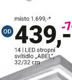 LED stropní svítidlo ABEL
