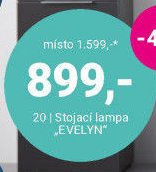 Stojací lampa EVELYN
