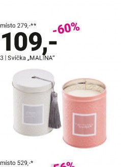 Svíčka MALINA