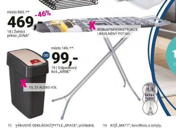 Žehlicí prkno GINA