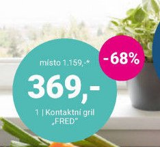 Kontaktní gril FRED