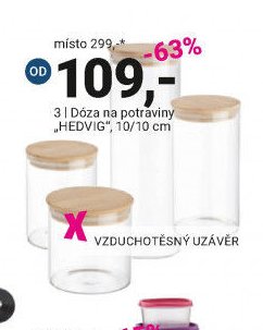 Dóza na potraviny HEDVIG