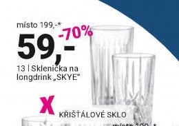 Sklenička na longdrink SKYE