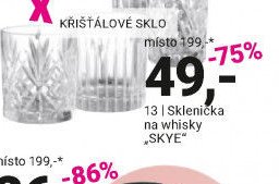 Sklenička na whisky SKYE