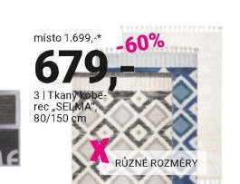Tkaný koberec SELMA
