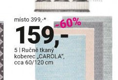 Ručně tkaný koberec CAROLA