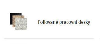 Foliované pracovní desky