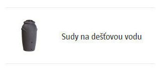 Sudy na dešťovou vodu