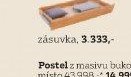 zásuvka pod postel