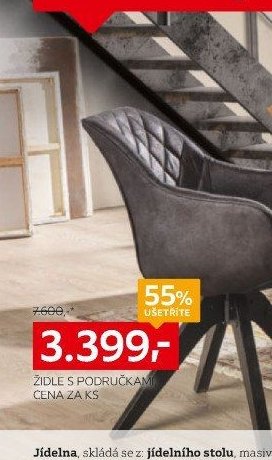 židle s područkami