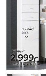 vysoká skříňka