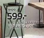 1 STOLNÍ LAMPA