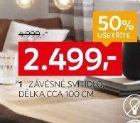 1 ZÁVĚSNÉ SVÍTIDLO