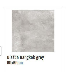 Dlažba Bangkok grey 60x60cm