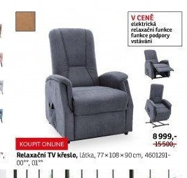 Relaxační TV křeslo