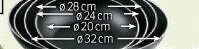 Pánev 32 cm