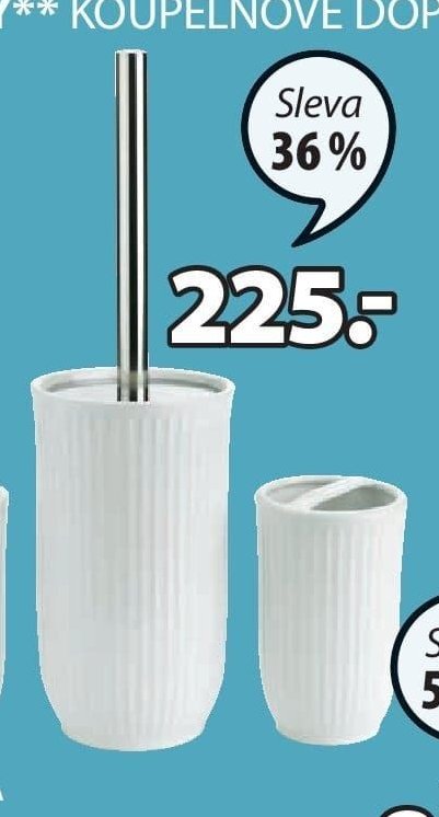 Koupelnový set HAGA - WC kartáč