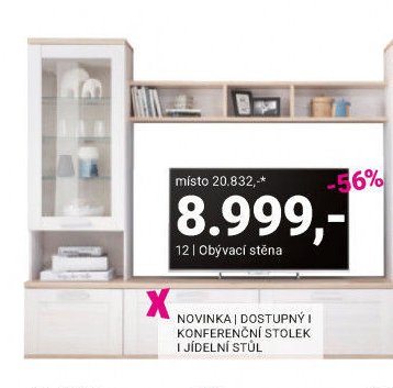 Obývací stěna (vlevo)