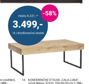 Konferenční stolek