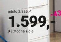 Otočná židle