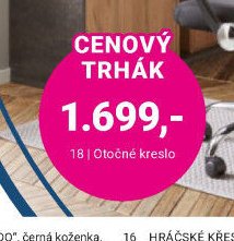 Otočné křeslo