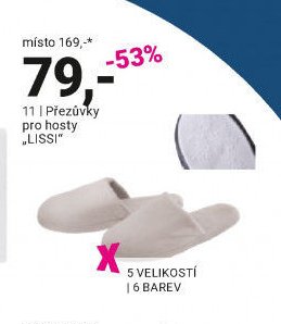 Přezůvky pro hosty „LISSI“