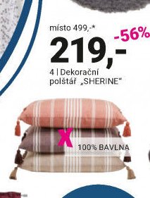 Dekorační polštář „SHERINE“