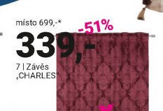 Závěs „CHARLES“
