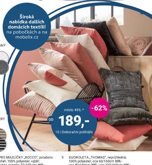 Dekorační polštáře